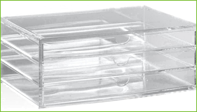 Almacenaje carrefour caja plástico transparente
