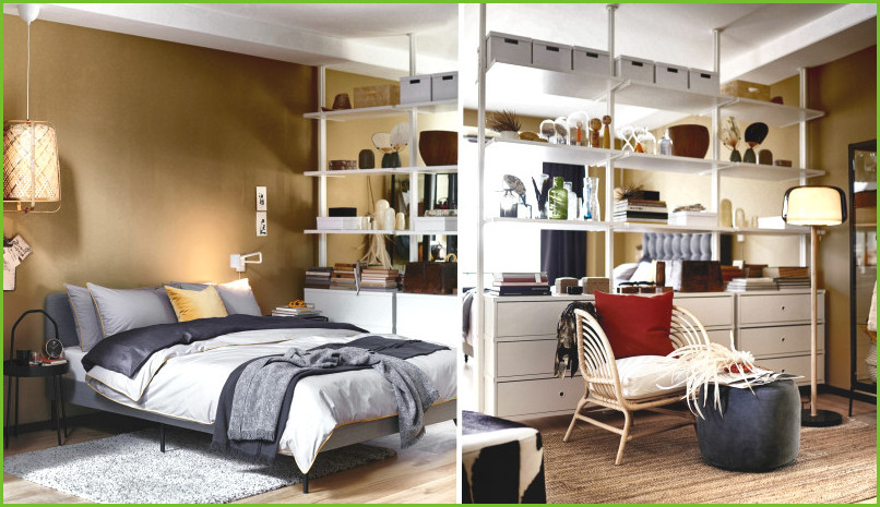 Dormitorios decorados con muebles de ikea