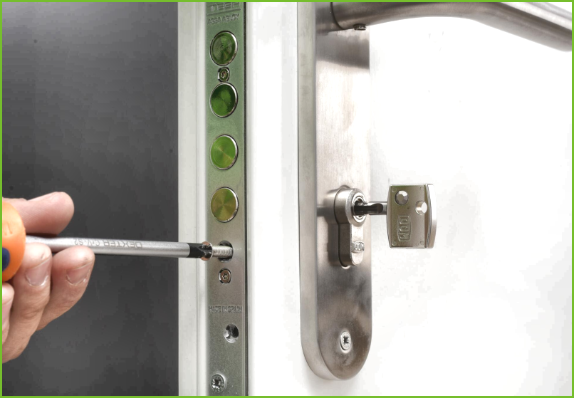 Clip retenedor puerta aluminio leroy merlin