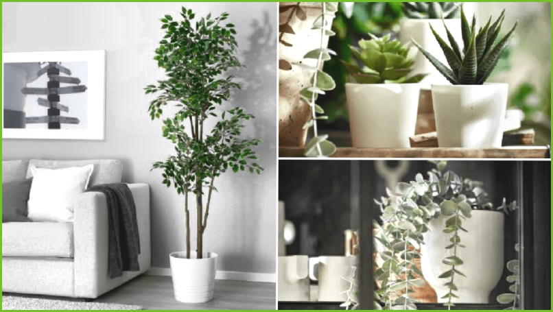 Ikea flores y plantas artificiales
