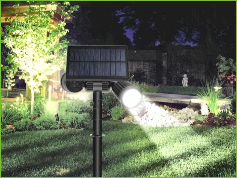 Luz solar jardín detector movimiento bricodepot